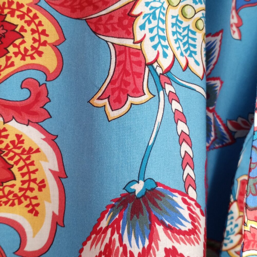 'Talbots' Floral Cotton Skirt Size XL - Picture 8 of 14